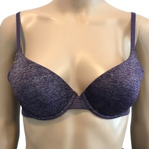 32B Victoria’s Secret uplift semi semi purple heathered bra